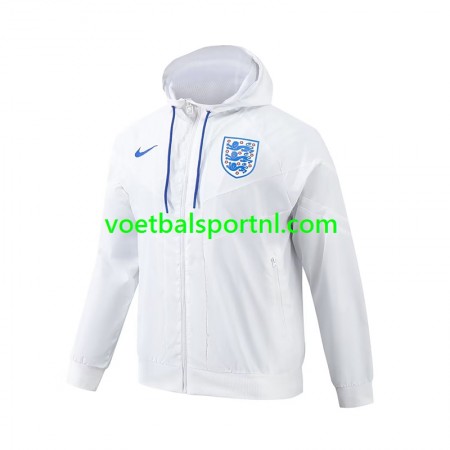 Engeland Wit Trainingsjack Windrunner 2024-25